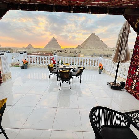 New Scarab Pyramids View Hotell Kafret el-Gabal Eksteriør bilde
